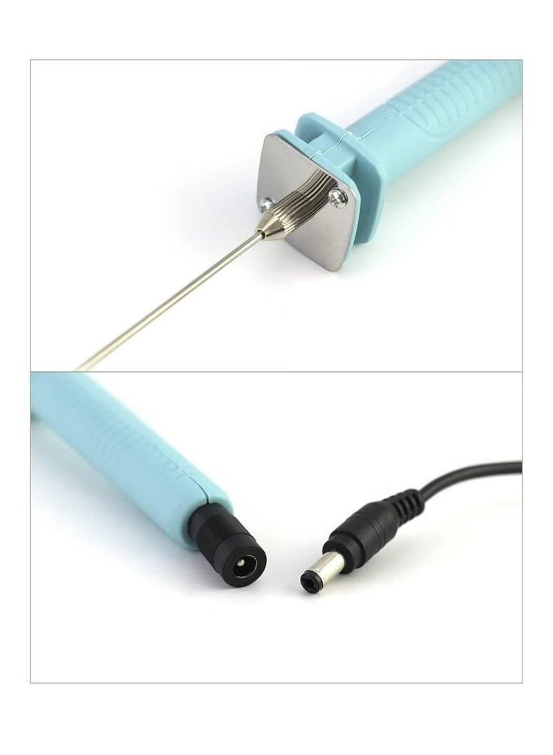 OR MENG Electric Foam Cutter,10CM Hot Wire Cutting Pen,100-240V/15W Styrofoam Cutter,Hot Wire Cutter and Polystyrene Cutting Tool - Image 4